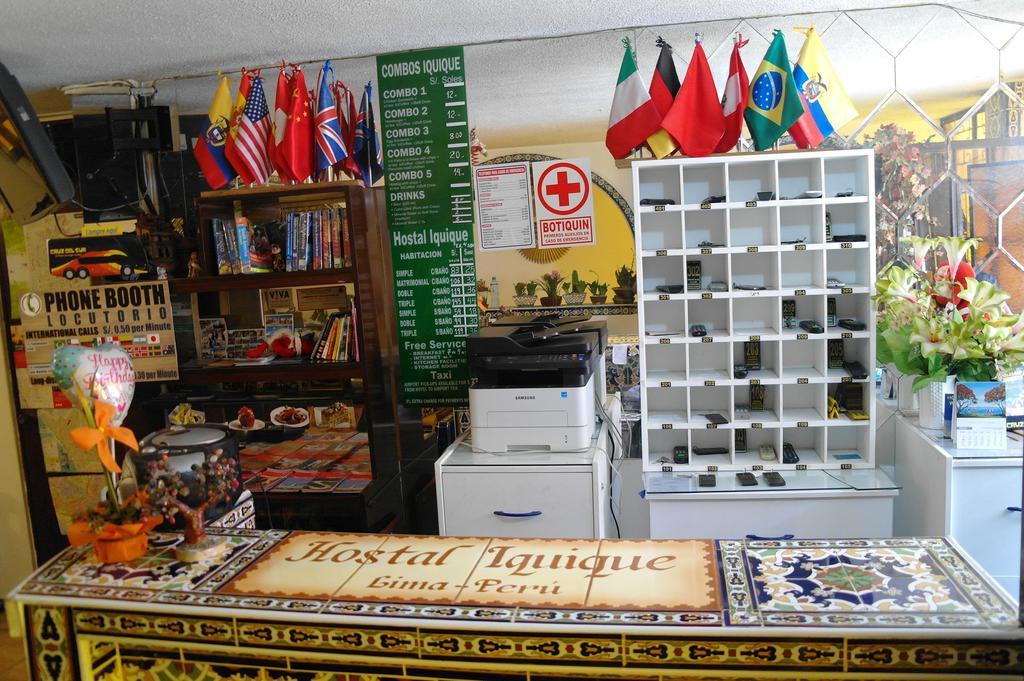 Hostal Iquique Lima Bagian luar foto